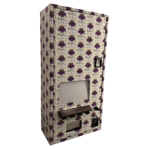 Biwa Warenautomat 4 Schacht mit Folienbeklebung